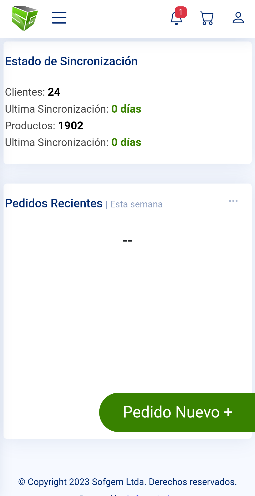 Pantalla adicional de Denarium Satelite
